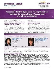 Addressing Tardive Dyskinesia in Long-Term Care Facilities: Screening, Impact Assessment,   and a Treatment Option